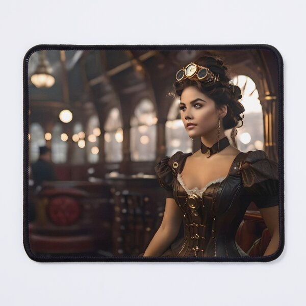 Item preview, SteamSerenity ° Time's Mechanical Muse - gift wear for steampunk victorian lover designed and sold by naivnoia.