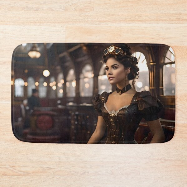 Item preview, SteamSerenity ° Time's Mechanical Muse - gift wear for steampunk victorian lover  designed and sold by naivnoia.