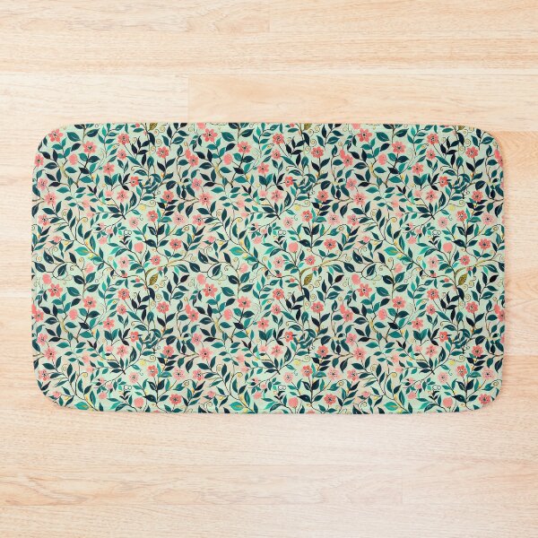 Item preview, Pink and Gold Flowers, Floral Pattern, Elegant and Detailed Style designed and sold by celiacreatec.