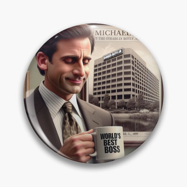 Item preview, World's best boss - The Office Michael Scott designed and sold by Dominika Farkašová.