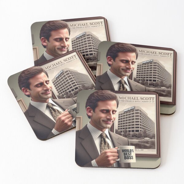 Item preview, World's best boss - The Office Michael Scott designed and sold by Dominika Farkašová.