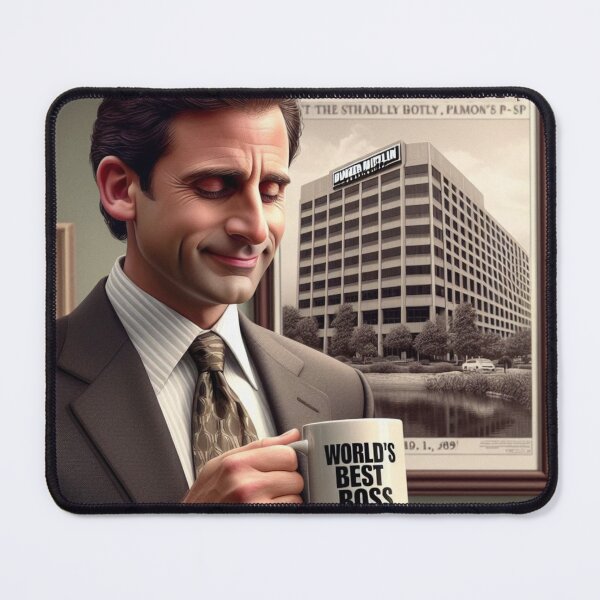 Item preview, World's best boss - The Office Michael Scott designed and sold by Dominika Farkašová.