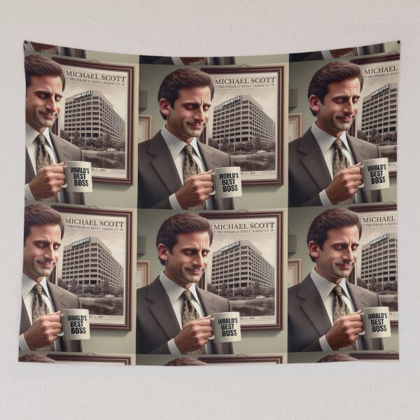 Item preview, World's best boss - The Office Michael Scott designed and sold by Dominika Farkašová.