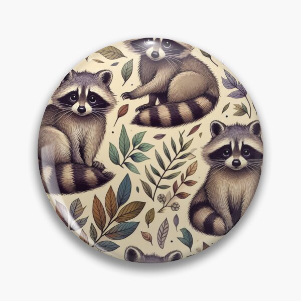 Item preview, Charm Unleashed: Very Tiny Raccoon Collection designed and sold by Rui Fernandes.