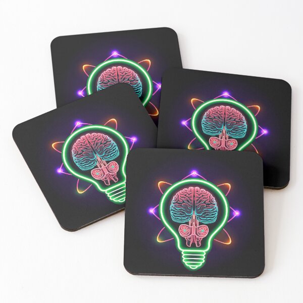 Item preview, Neon Genius Brain 4 designed and sold by 3 CITIES.