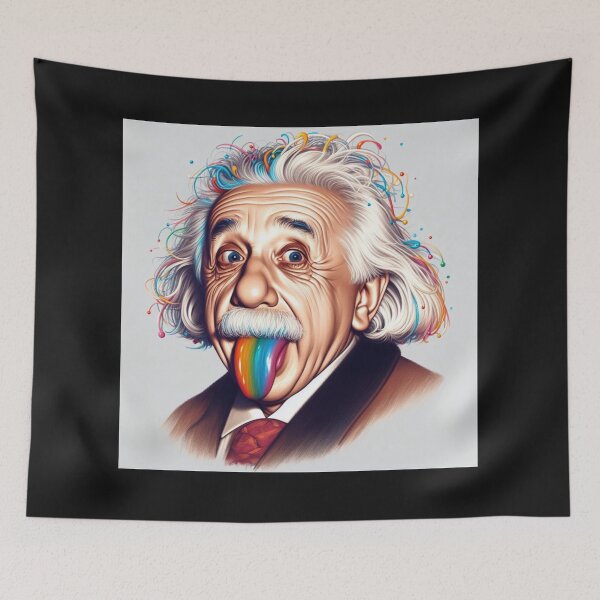 Item preview,   Albert Einstein designed and sold by sevenmountains.