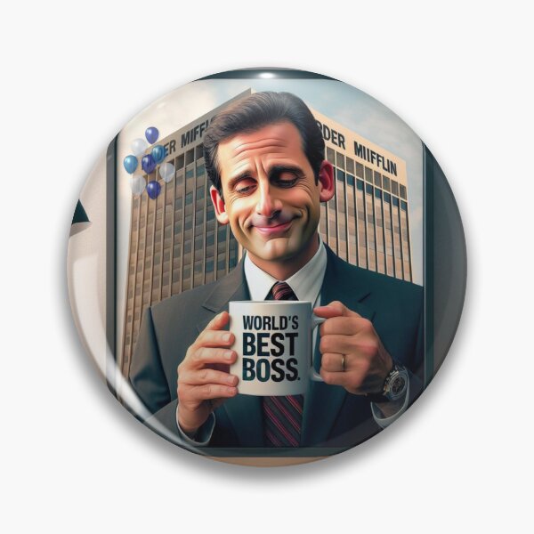 Item preview, Michael Scott is World's best boss - The Office designed and sold by Dominika Farkašová.
