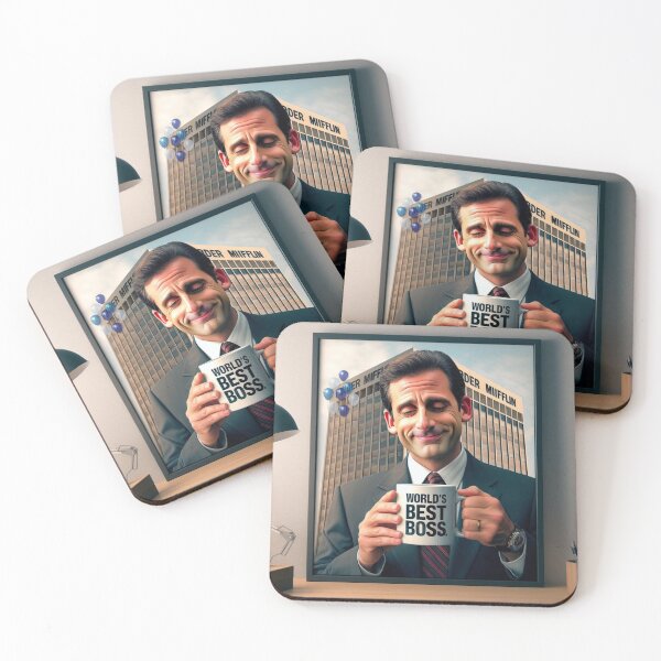 Item preview, Michael Scott is World's best boss - The Office designed and sold by Dominika Farkašová.