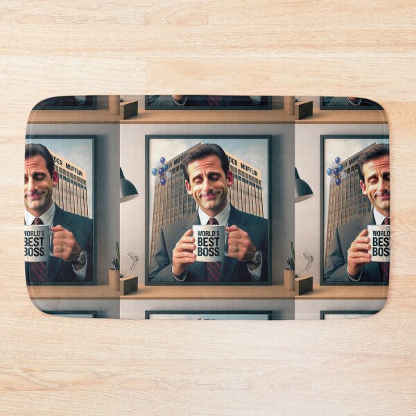 Item preview, Michael Scott is World's best boss - The Office designed and sold by Dominika Farkašová.