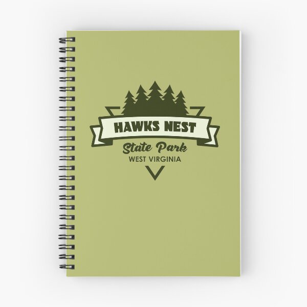 Item preview, Hawks Nest State Park West Virginia Trees And Ribbon designed and sold by bivenart.