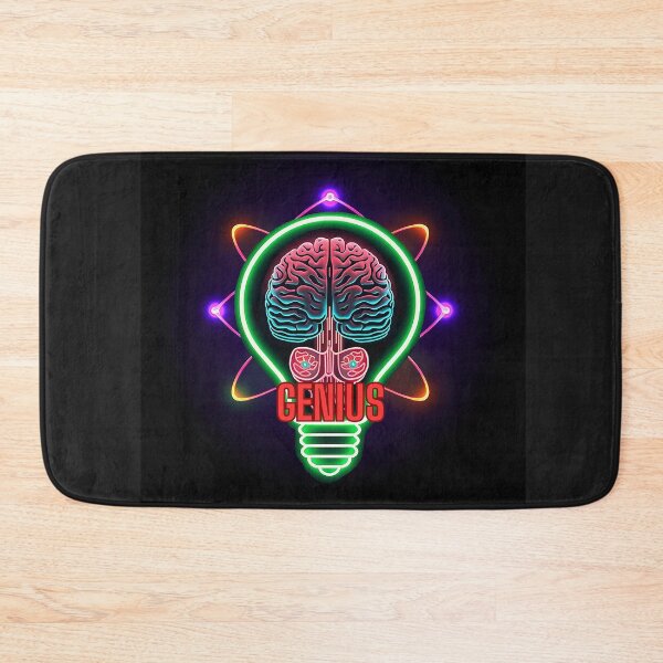 Item preview, Neon Genius Brain 5 designed and sold by 3 CITIES.