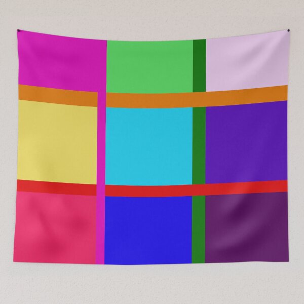 Item preview, Colorful Simplicity: A Geometric Masterpiece designed and sold by masabo.