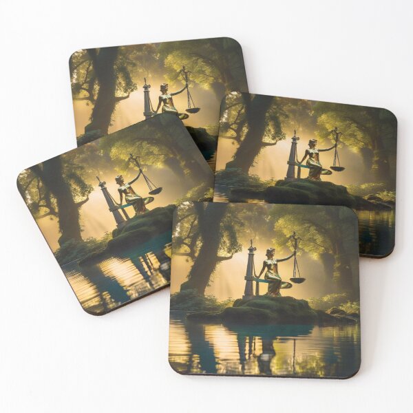 Item preview, Libra, Zodiac Magical Forest designed and sold by ZodiBlend.