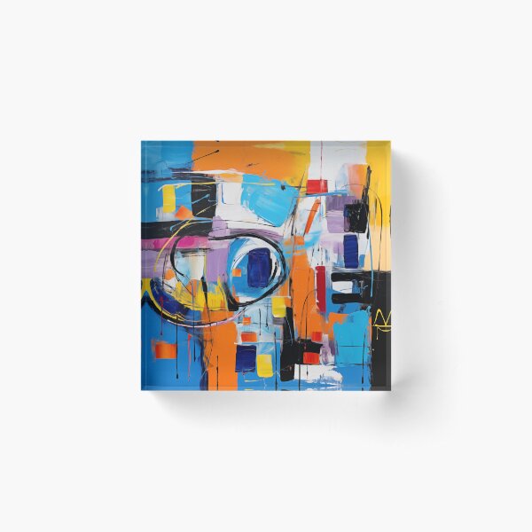 Item preview, The Fiesta Collection - Vibrant Modern Art Bold Abstract Eccentric geometric Design  designed and sold by NortonArt.