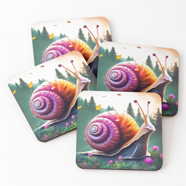 Item preview, Snail on fantasy land designed and sold by BubblyDelight.