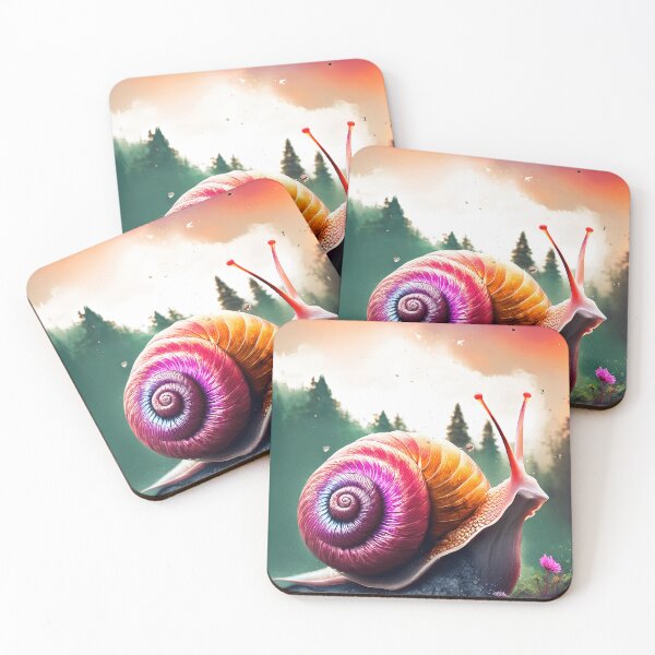 Item preview, Snail on fantasy land designed and sold by BubblyDelight.