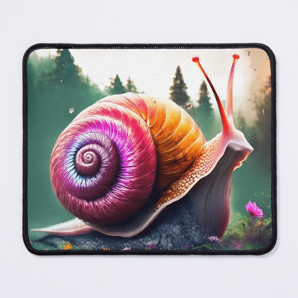 Item preview, Snail on fantasy land designed and sold by BubblyDelight.