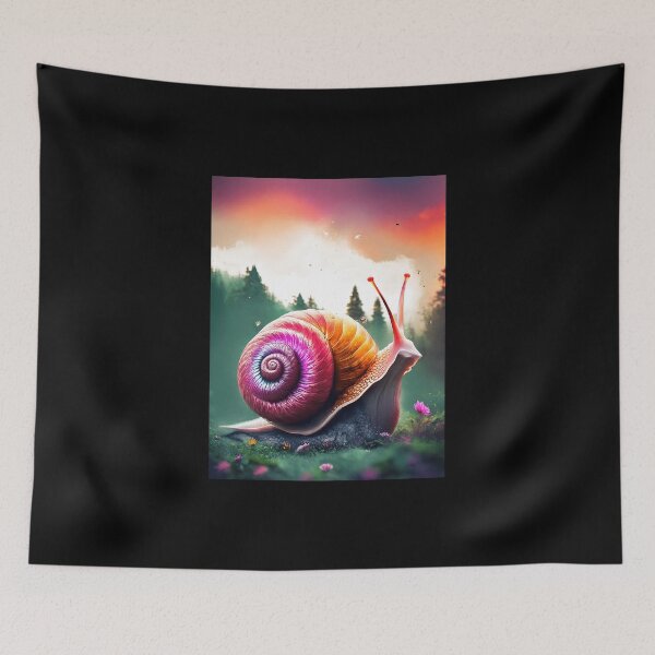 Item preview, Snail on fantasy land designed and sold by BubblyDelight.