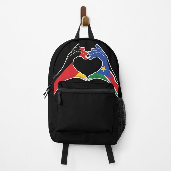 Item preview, South Sudan South Sudanese Germany German Love Heart Peace designed and sold by FlagX.