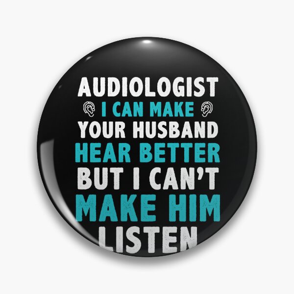 Item preview, Funny Audiologist I can Make Your Husband Hear Better designed and sold by BlueBerry-Pengu.