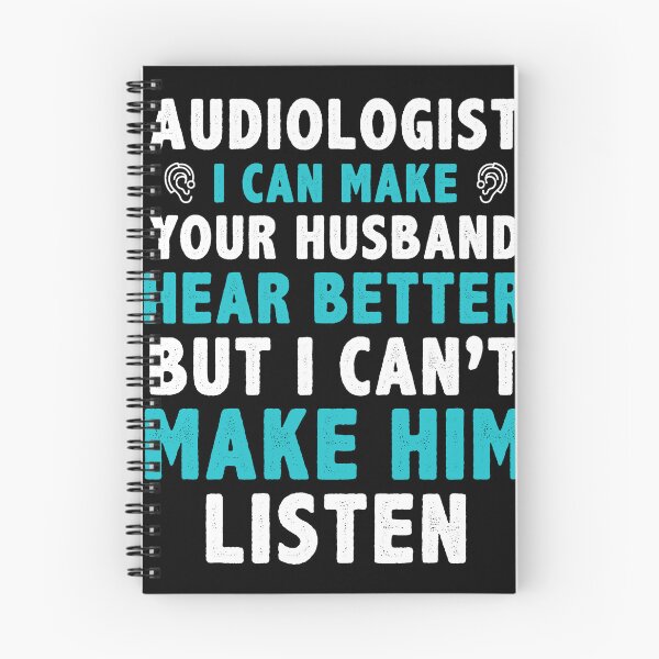 Item preview, Funny Audiologist I can Make Your Husband Hear Better designed and sold by BlueBerry-Pengu.