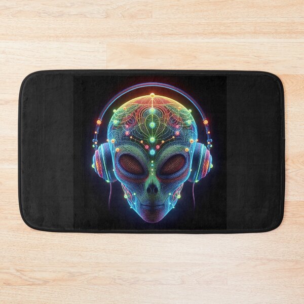 Item preview, Neon Alien Headphones designed and sold by 3 CITIES.