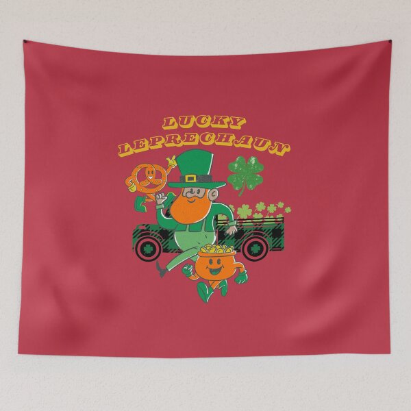 Item preview, Lucky Leprechaun Irish truck and pot of gold, designed and sold by BigfeetLittlepaws.
