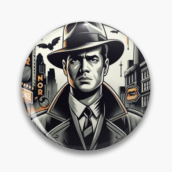Item preview, Sam Spade Old-time Radio Fan Art designed and sold by ThenRadio.