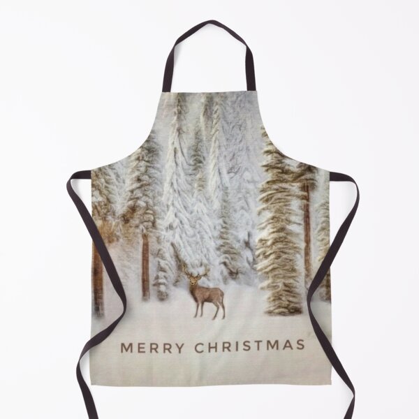 Item preview, Christmas Mood With A Deer In The Snowy Forest designed and sold by Pretty-Bird.