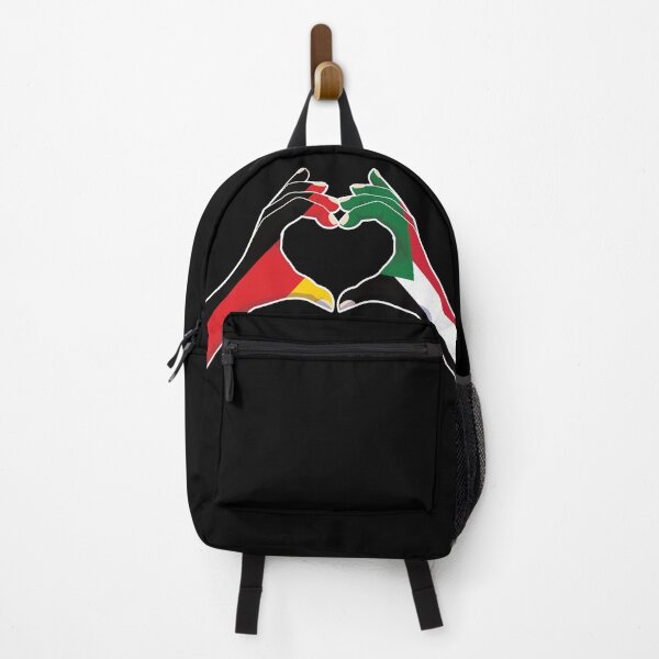 Item preview, Sudan Sudanese Germany German Love Heart Peace designed and sold by FlagX.