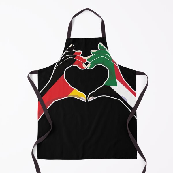 Item preview, Sudan Sudanese Germany German Love Heart Peace designed and sold by FlagX.