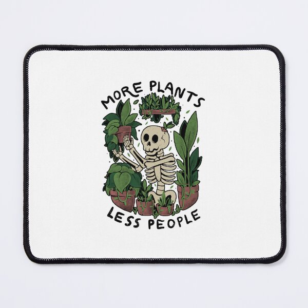 Item preview, More Plants Less People - Cute Skull Skeleton Plants Halloween Gift designed and sold by EduEly.