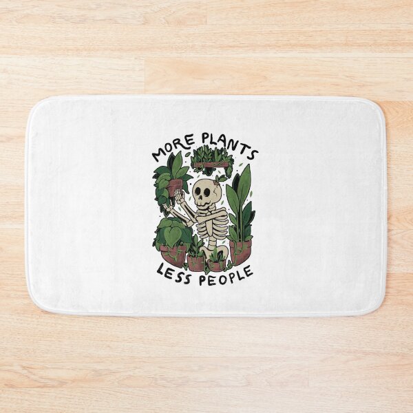 Item preview, More Plants Less People - Cute Skull Skeleton Plants Halloween Gift designed and sold by EduEly.