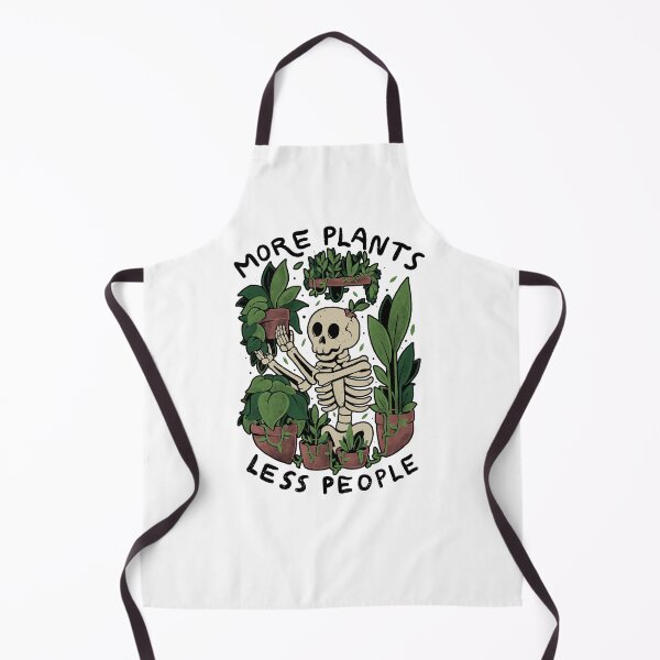 Item preview, More Plants Less People - Cute Skull Skeleton Plants Halloween Gift designed and sold by EduEly.