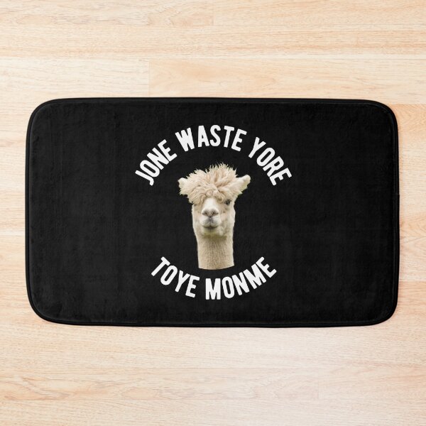 Item preview, EMO ALPACA - JONE WASTE YORE TOYE MONME designed and sold by Mclickster.