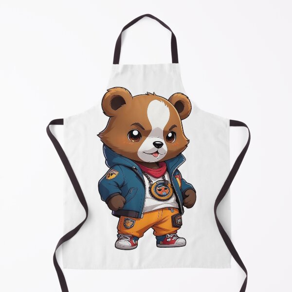 Item preview, Cool Bear - Naughty Bear Comic Style designed and sold by beDiceDesigns.