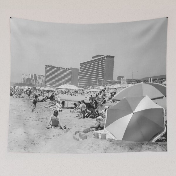 Item preview, Vintage Beach Day at Durban Beach designed and sold by JerryFrank.