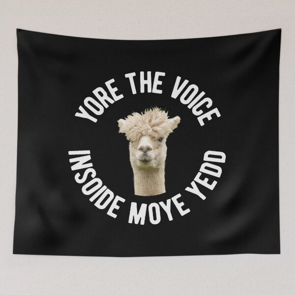 Item preview, EMO ALPACA - YORE THE VOICE INSOIDE MOYE YEDD designed and sold by Mclickster.