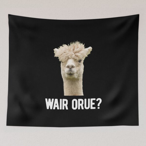 Item preview, EMO ALPACA - WAIR ORUE? designed and sold by Mclickster.
