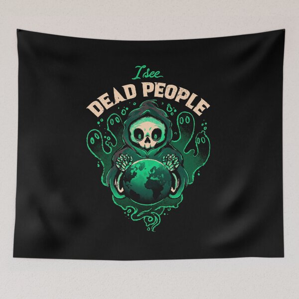 Item preview, I See Dead People - Funny Goth Grim Reaper Halloween Gift designed and sold by EduEly.