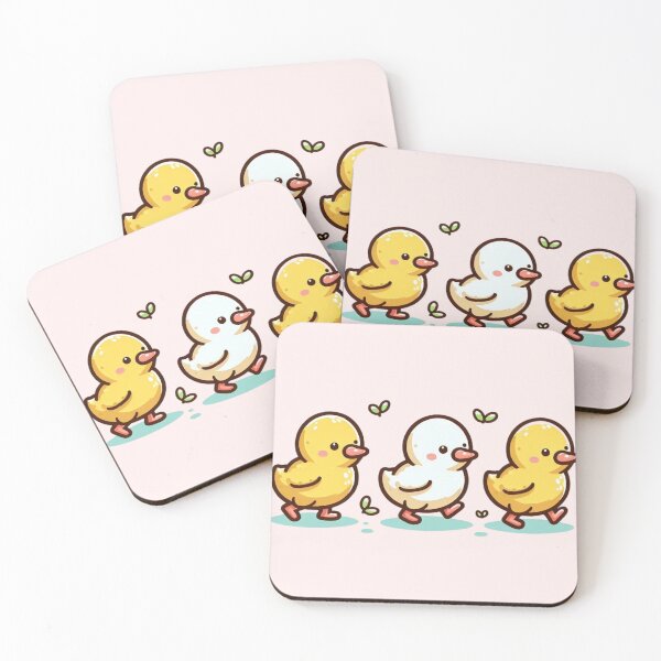 Item preview, Three Tiny Cute Duck designed and sold by PatternInArt.