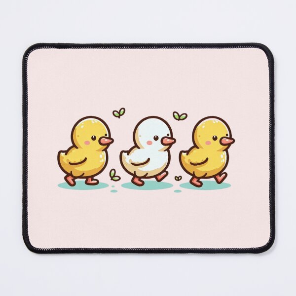 Item preview, Three Tiny Cute Duck designed and sold by PatternInArt.