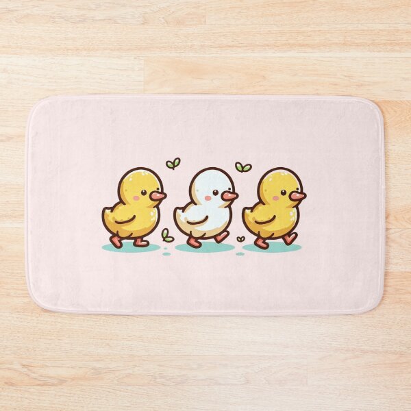 Item preview, Three Tiny Cute Duck designed and sold by PatternInArt.
