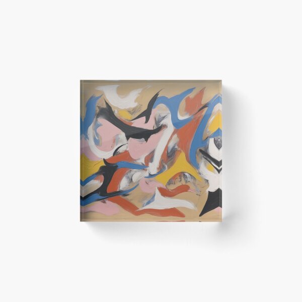 Artikelvorschau, Whirlwind of Emotions - Abstract painting entworfen und verkauft von DeMuurdecoratie.