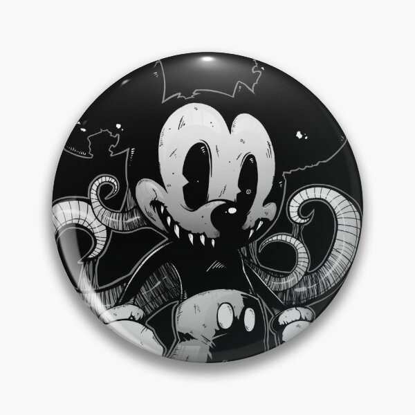 Item preview, NIGHTMARE MICKEY BW designed and sold by Umbral-Lunacy.