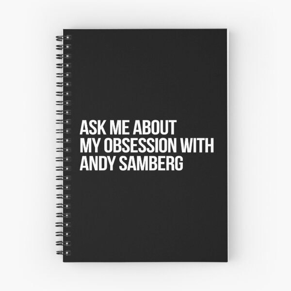 Item preview, Pregúntame sobre mi obsesión por Andy Samberg designed and sold by 2000sbabyangel.