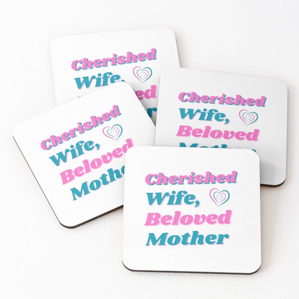 Item preview, Cherished Wife, Beloved Mother designed and sold by prozario.