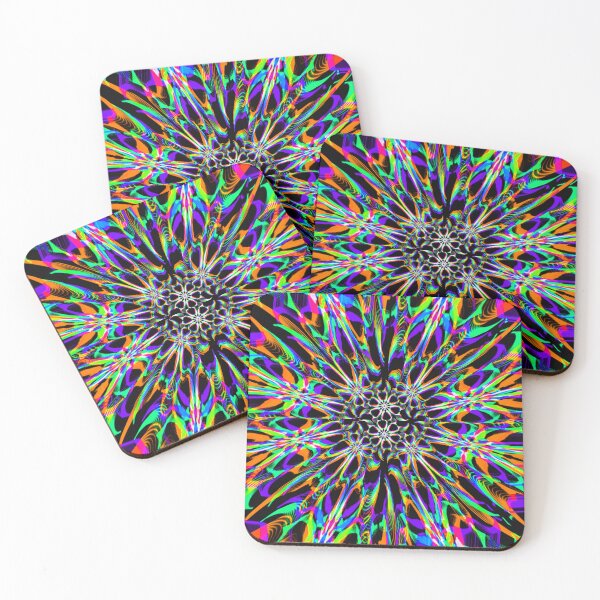 Item preview, Abstract Electric Fractal Flower 8 designed and sold by SXW Designs.