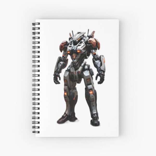 Item preview, Mech suit in white and orange designed and sold by DeransDesigns.