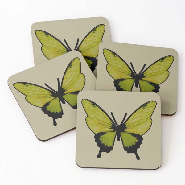 Artikelvorschau, Der flatternde grüne Schmetterling entworfen und verkauft von AnnabellaRh.